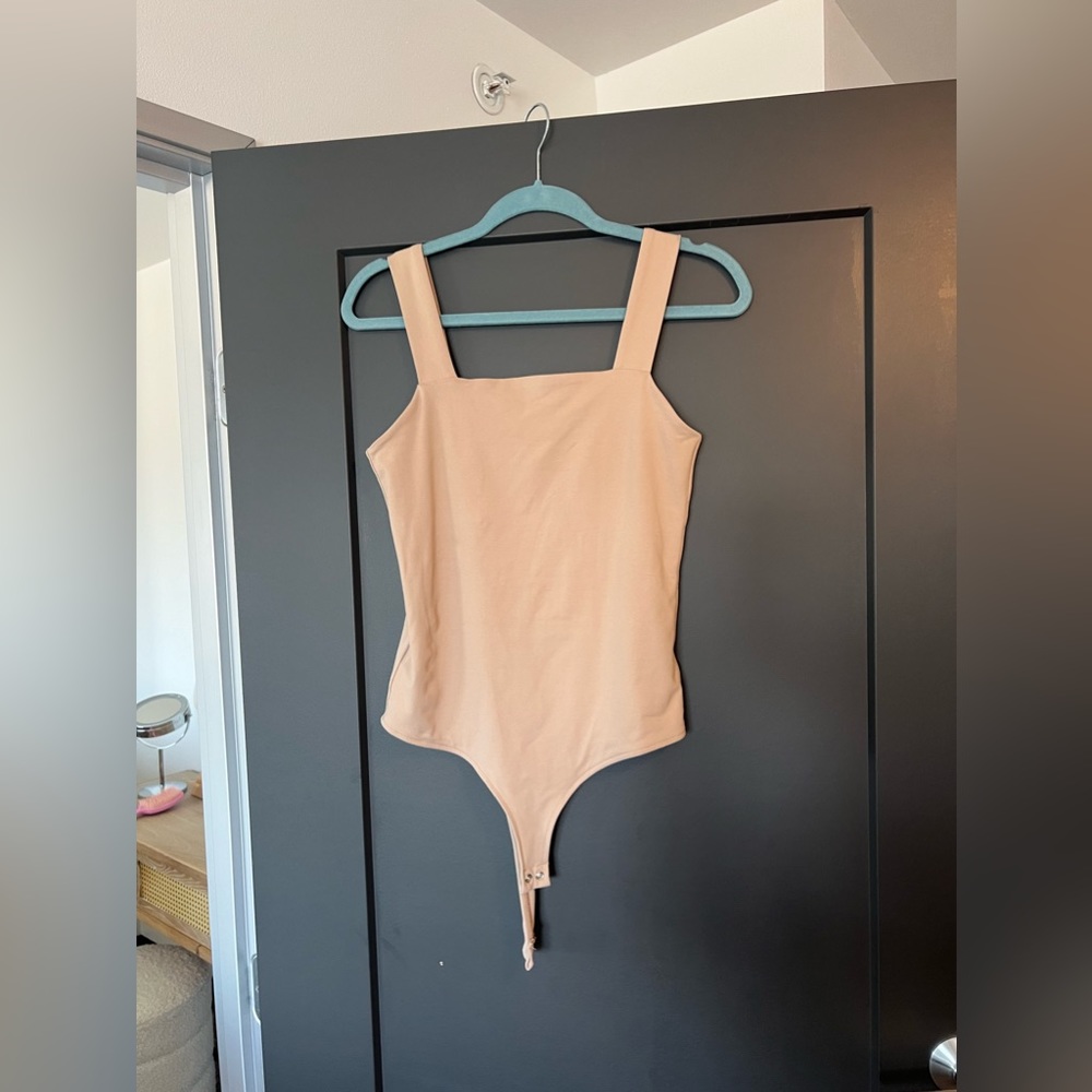 Nude colored bodysuit